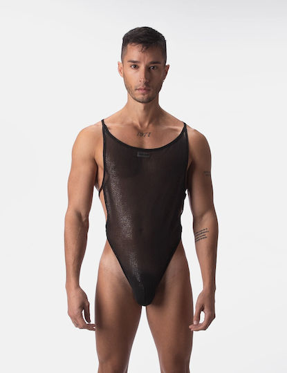 Barcode Berlin Sexy Ανδρικό Body Μαύρο