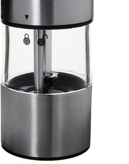 Profi Cook Electric Set Spice Mills 2 in 1 Inox in Silver Color 010329 2pcs
