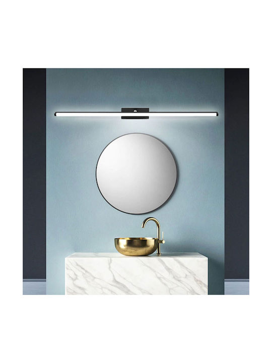 Toolight Φωτιστικό Τοίχου με Ενσωματωμένο LED Μαύρο 100εκ.