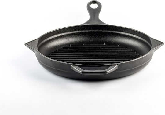 Hosse Solagio Grill aus Gusseisen mit Emaille Innenbeschichtung 28cm