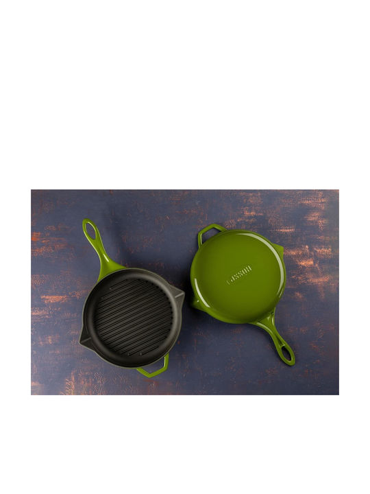 Hosse Grill aus Gusseisen mit Emaillebeschichtung 28cm