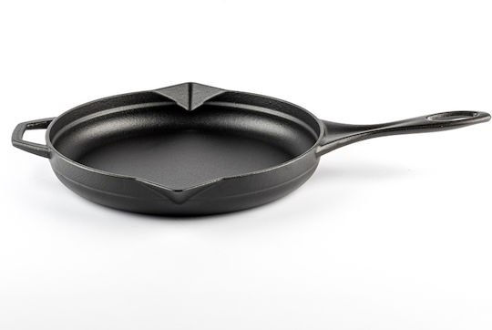 Hosse Solagio Gusseisen Pfanne mit Emaille Innenbeschichtung 24cm