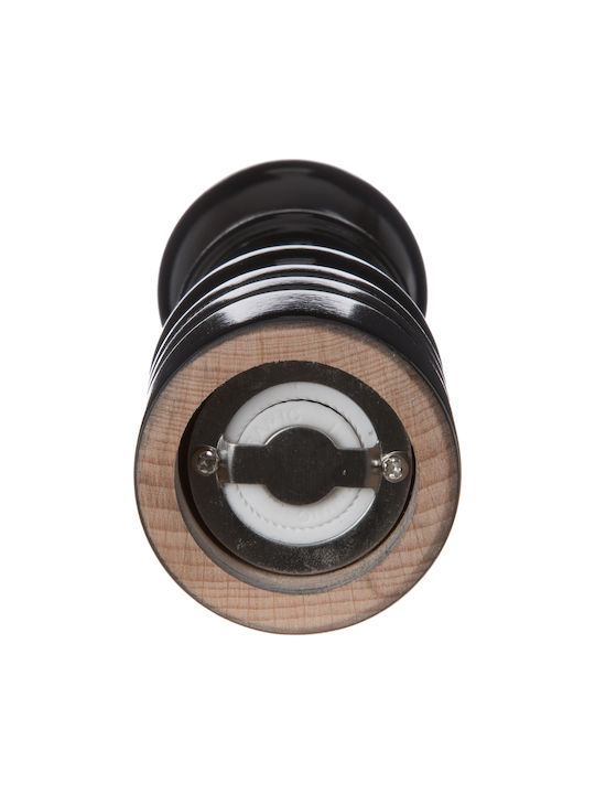 Click Set Manual Râșnițe Condimente din Lemn în Culoare Negru 15cm 1buc