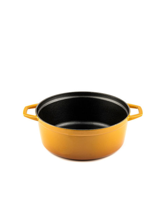 Hosse Solagio Βαθιά Κατσαρόλα από Μαντέμι 28cm Dijon