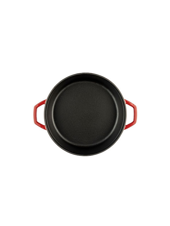 Hosse Solagio Ρηχή Κατσαρόλα από Μαντέμι 28cm Rubin