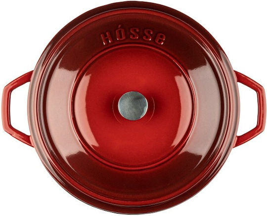 Hosse Solagio Ρηχή Κατσαρόλα από Μαντέμι 26cm Rubin