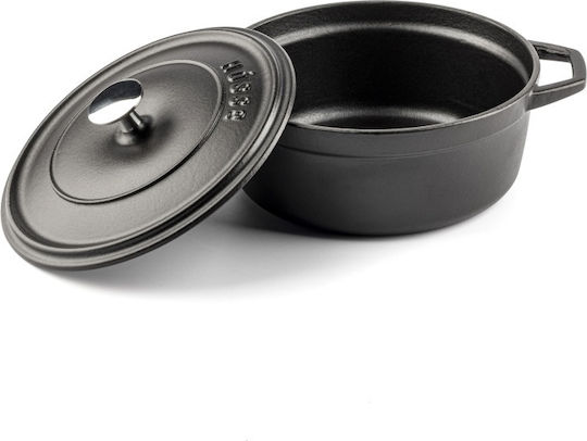 Hosse Solagio Дълбока Тенджера от Чугун 20см Black Onyx