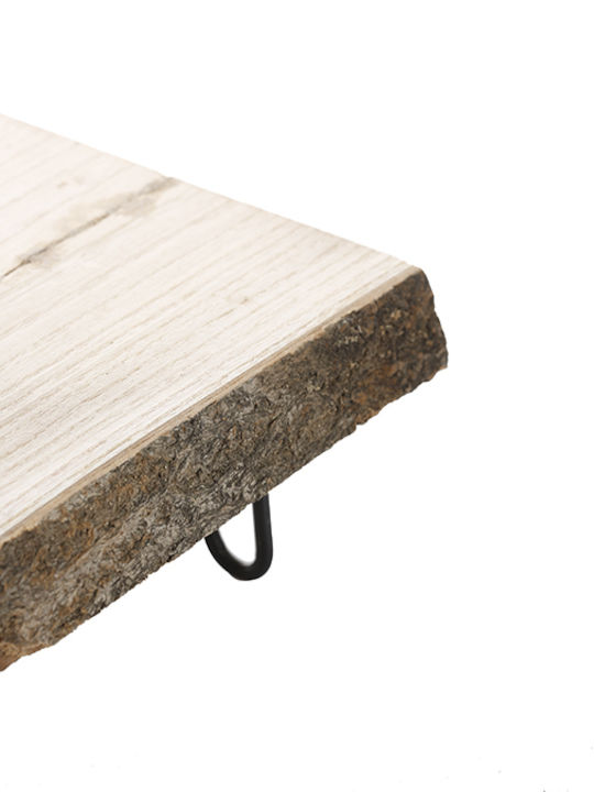 Kaemingk Lemnos Dreptunghiular Tavă de Servire cu Mânere în Culoare Maro 22x70cm 552980-1 1buc