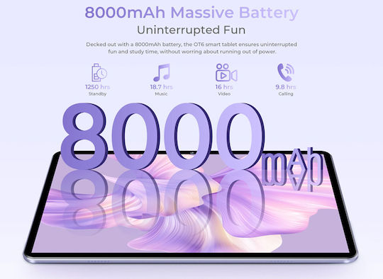 Oukitel OT6 10.1" Tablet (4GB/64GB) Γκρι