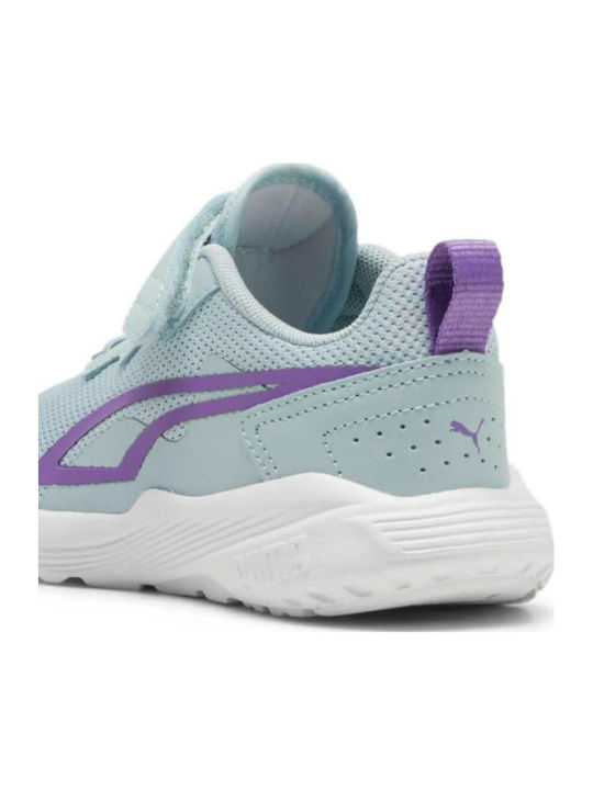 All-day Active Kinder Sneaker Hoch mit Bügel- und Schleifenverschluss Hellblau