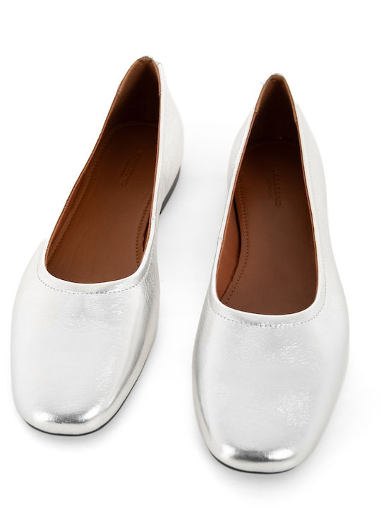 Jolin Women's Ballerina Shoes in Silver Color
