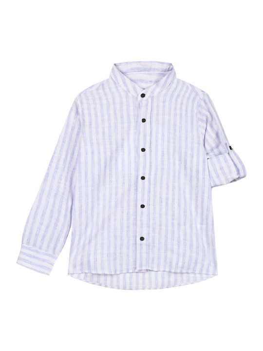 Energiers Kids Striped Shirt Beige