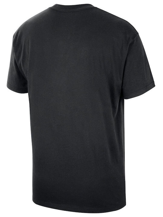 Nike Miami Ss Max90 Ανδρικό Αθλητικό T-shirt Κοντομάνικο Μαύρο