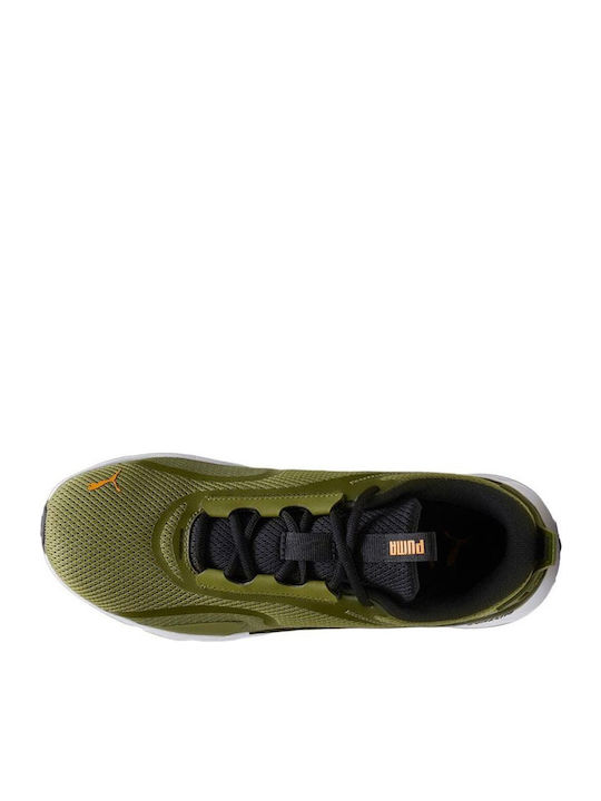FlexFocus Lite Herren Sneakers Olive Green / Ginger Tea
