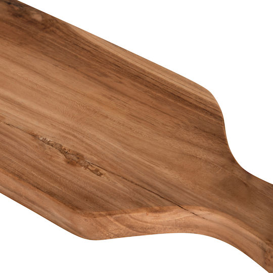 HomeMarkt Rectangular Wooden Chopping Board Yellow