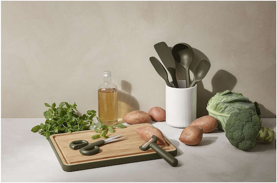 Eva Solo Rectangular Silicone Chopping Board Green 39x28cm