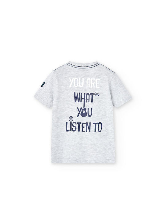 Boboli Kinder-T-Shirt grau