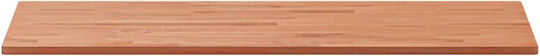 vidaXL Rectangular Wooden Chopping Board Brown 50cm