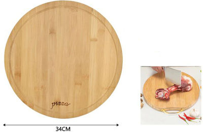 Tpster Round Bamboo Chopping Board 34x34cm