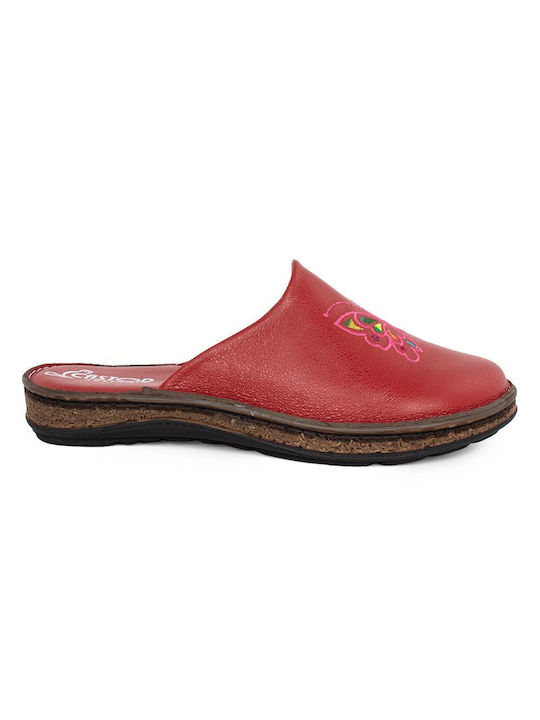 Castor Anatomic Anatomical Women's Slippers in Roșu color