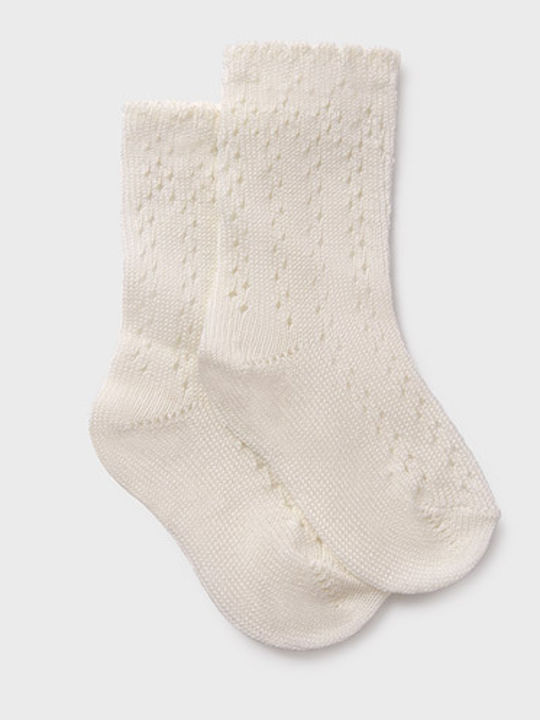 Abel & Lula Kids' Socks Ecru