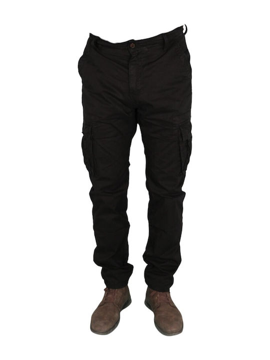 Privato Men's Trousers Cargo Black