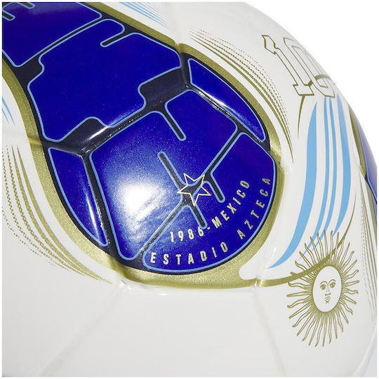 adidas Messi Mini Μπάλα Ποδοσφαίρου Λευκή