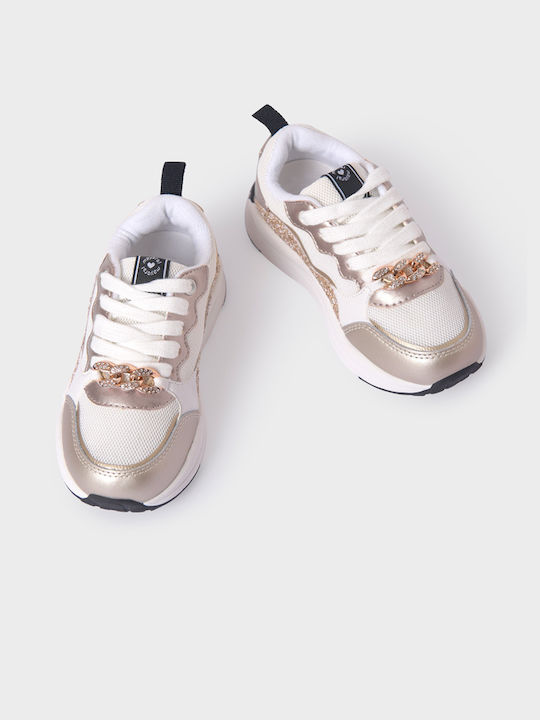 Mayoral Kids Sneakers Gold