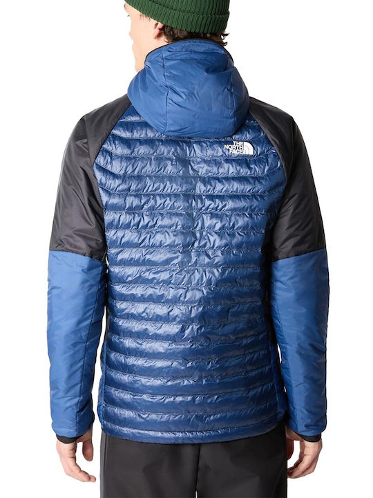 The North Face Macugnaga Hybrid Insulated Men's Winter Puffer Jacket Waterproof Blue