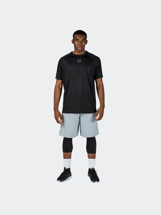 Jepa Men's Athletic T-shirt Short Sleeve Black