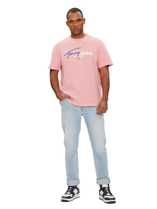 Tommy Hilfiger Ανδρικό T-shirt Κοντομάνικο Tickled Pink