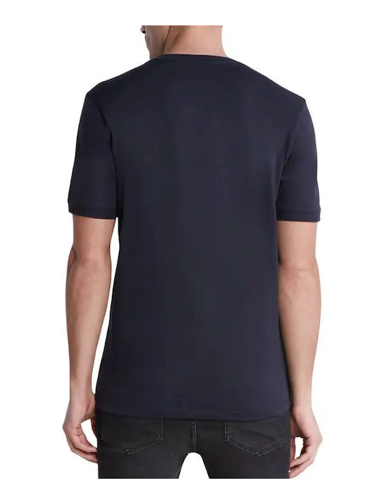 Hugo Boss T-shirt Bărbătesc cu Mânecă Scurtă BLUE