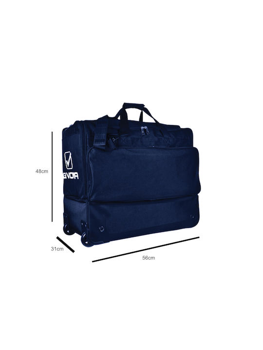 Givova Borsa Troller Freccia Rossa Unisex Τσάντα Ώμου για Ποδόσφαιρο Μπλε