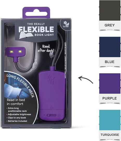 IF Book Light LED with Clip Gray