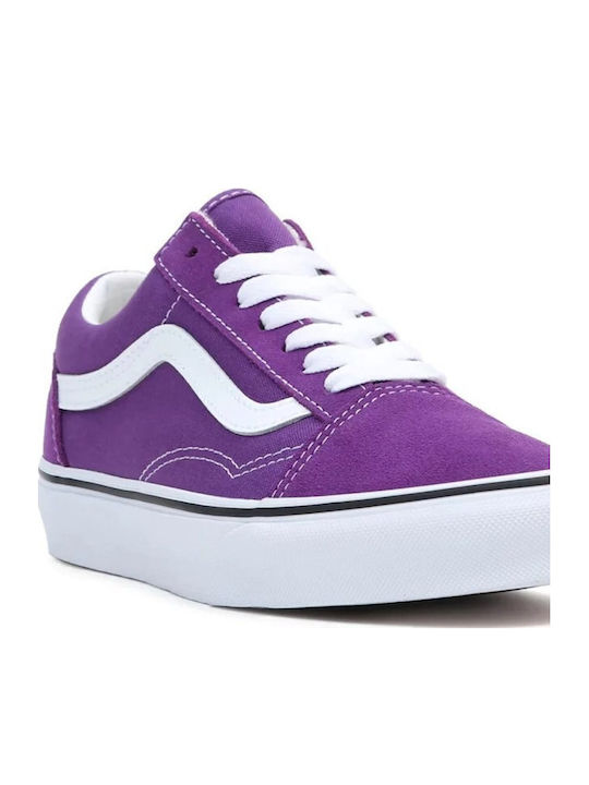 Old Skool Color Theory Damen Sneakers Lila
