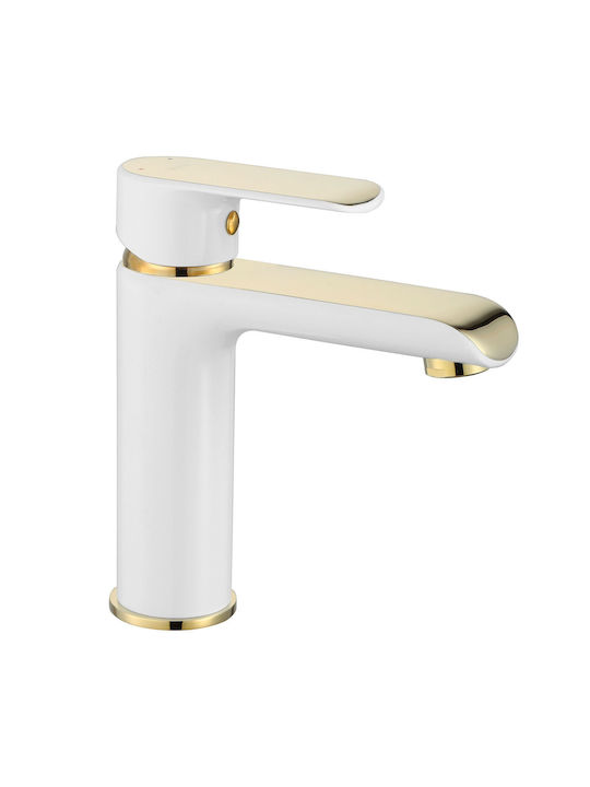 Rea Mixing Sink Faucet White