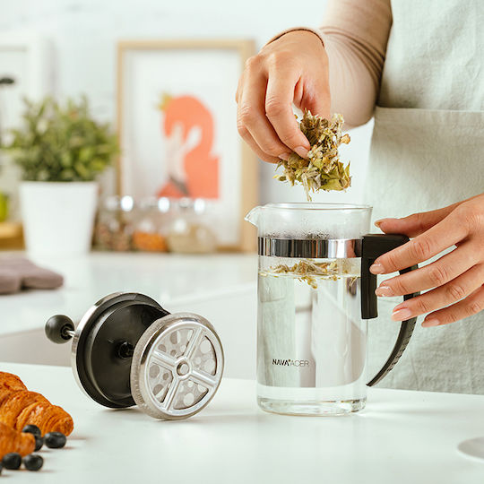 Nava Acer Manual Filter Coffee Maker Stainless Steel Silver 350ml