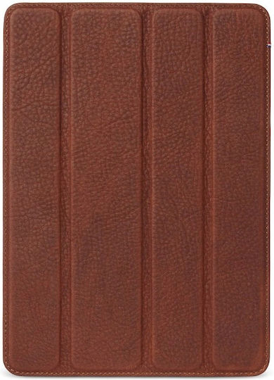 Decoded Decoded Flip Cover Leder Dauerhafte Braune (iPad 2017/2018 9.7")