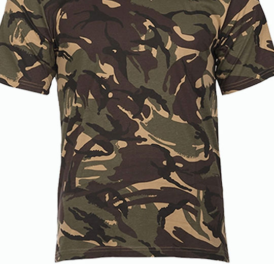 Mil-Tec Short Sleeve T-shirt 100% Cotton Khaki