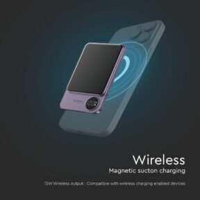 Външна Батерия MagSafe 1500mAh 22.5W Лилава