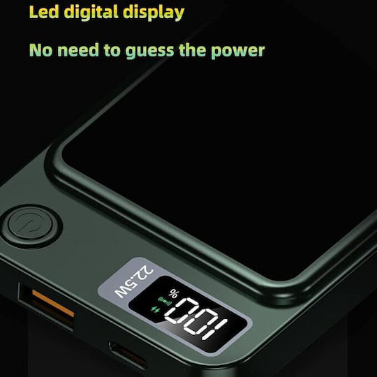 Power Bank 1500mAh 22.5W Πράσινο