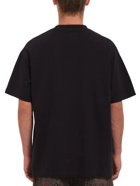 Volcom Herren T-Shirt Kurzarm Black