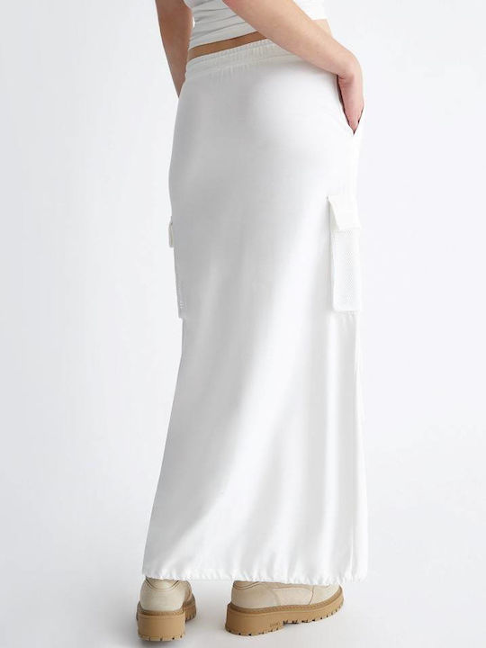 Liu Jo Maxi Skirt in White color