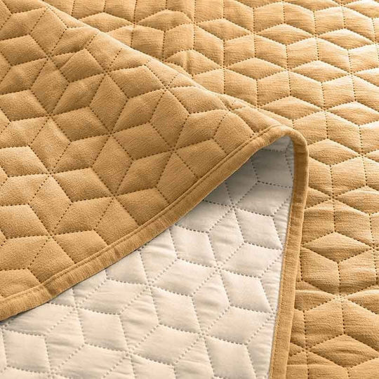 Πειραϊκή Πατραϊκή Tagesdecken Super-King Orange 230x250cm Πειραϊκή Πατραϊκή Tagesdecken Super-King Orange 230x250cm