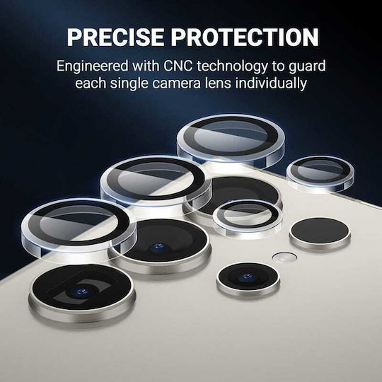 Crong Προστασία Κάμερας Tempered Glass Διάφανο για το Galaxy S24 Ultra