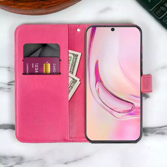 Wallet Σιλικόνης Φούξια (Moto E20)