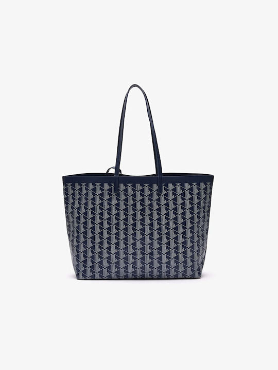 Lacoste Damen Tasche Tote Hand Blau