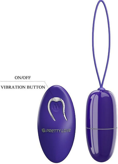 Pretty Love Selkie Youth Mini Δονητής Egg με Απομακρυσμένο Έλεγχο 6.9cm Μωβ