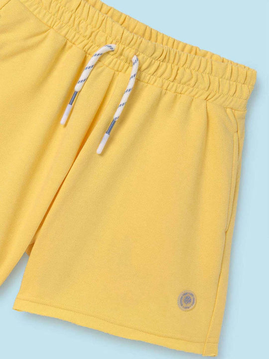 Mayoral Kids' Shorts/Bermudas Fabric Yellow