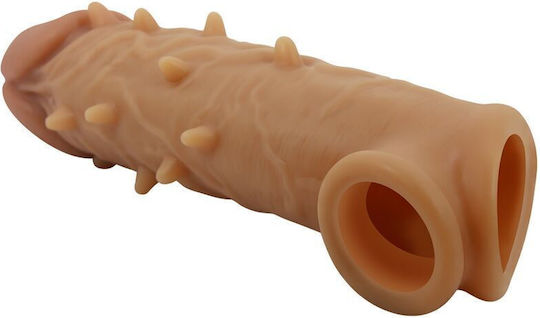 Pretty Love Manșon Penis Extensie De Penis Flesh 16.5cm